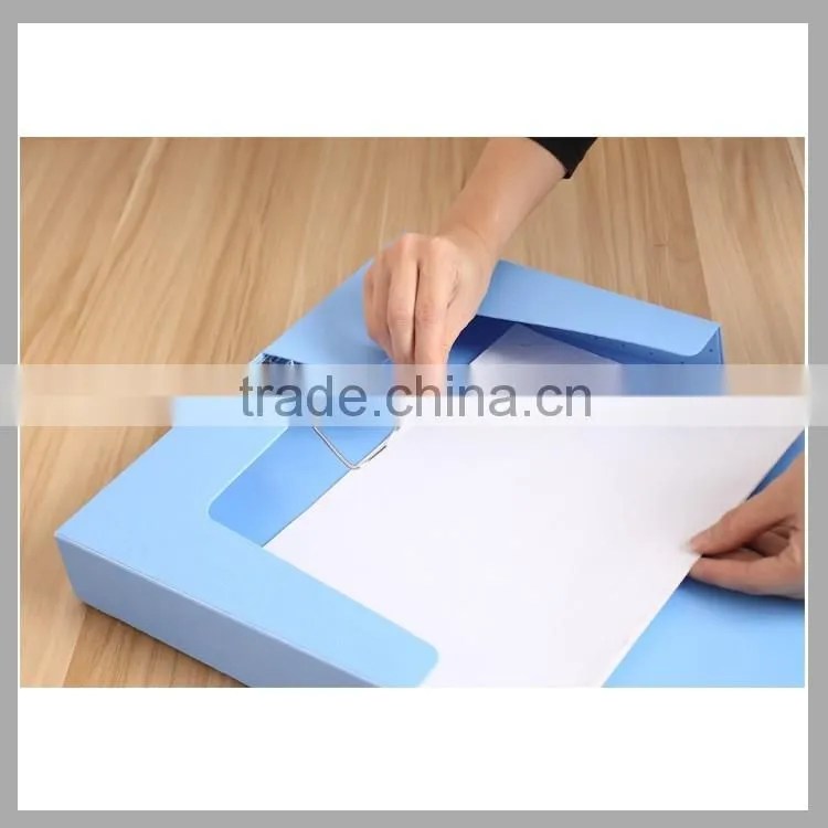 A4 PP poly file box with name card holder