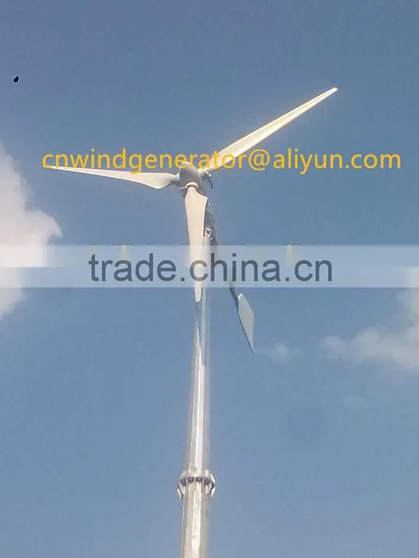 TOP! 1kw 2kw 3kw 5kw 10kw 20kw 25kw 30kw wind turbine for home, off grid/on grid wind generator 3kw wind power generator