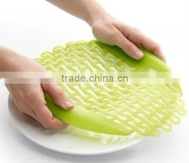 Innovative LFGB silicone thawing draining gridding