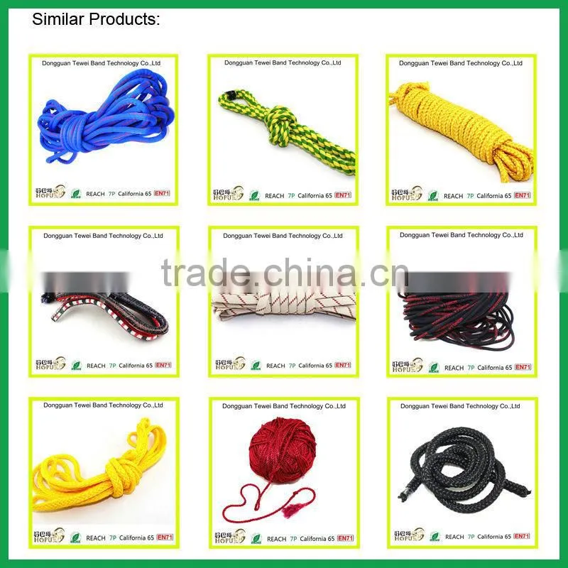 Toy jumping rope,polypropylene split film rope