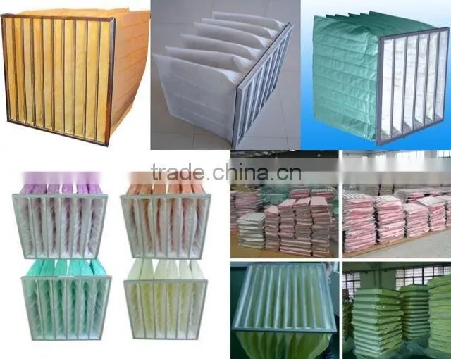 G4 F5 F6 F7 F8 F9 air filter pocket filter bag filter
