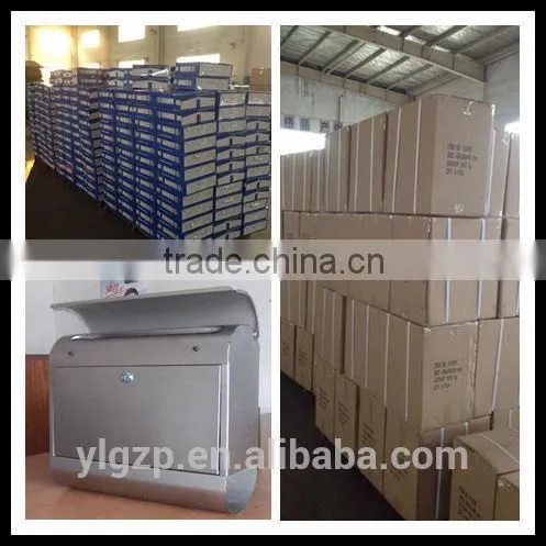 Supply stainless steel box, With Quote Container newspaper holder mailbox