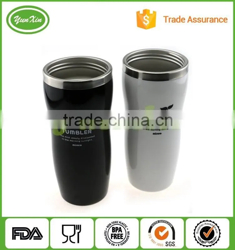 Custom logo printed plastic cup,branded your travel coffee mug