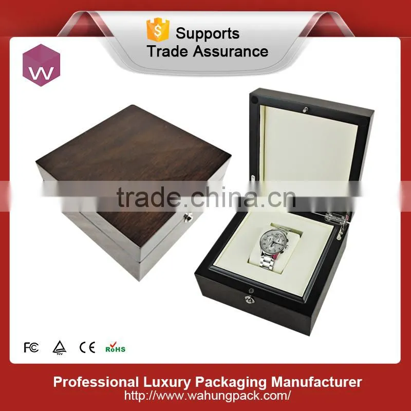 Top end new design wooden box watch