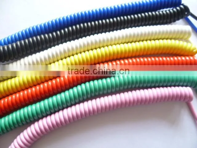 high quality factory low price spiral metal shell DC3.5 cable
