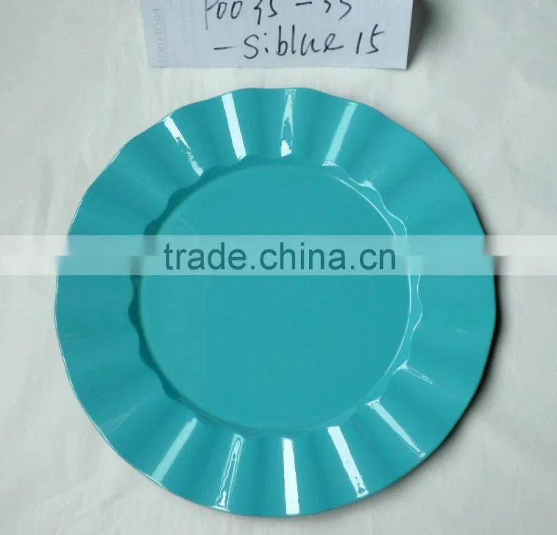 Plastic Charger plates wholesale