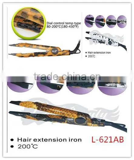 good quality hair extension melting iron accept personalized design