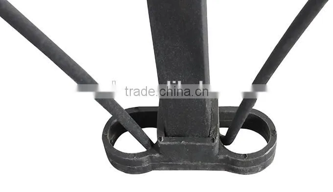80*180cm Metal Black Advertising Stand Rack