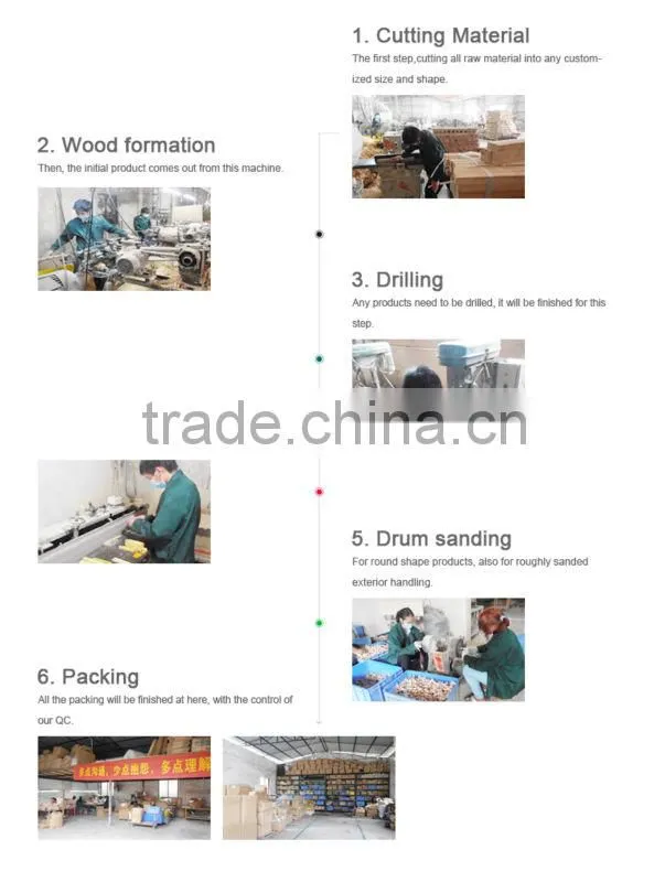 High Quality Wood Spool for Scrapbooking