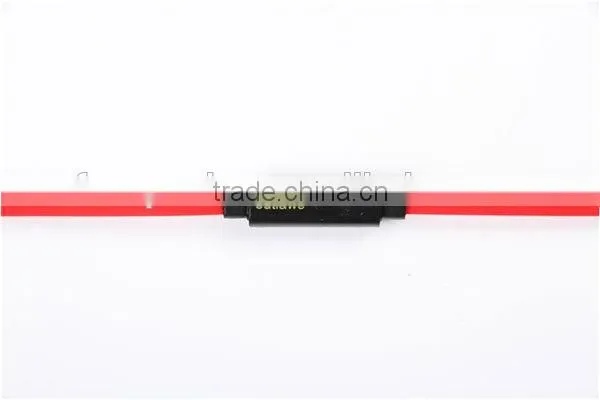3.5mm Plug In-ear silicone Earphone with mic