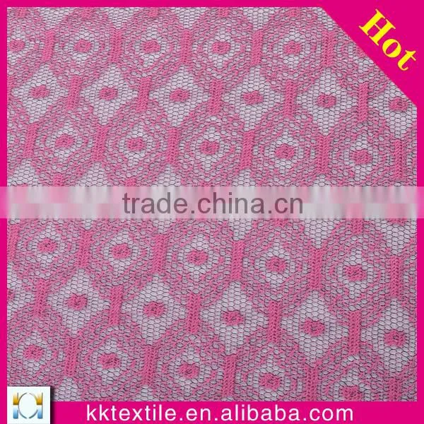 Elegant Swiss guipure lace fabric