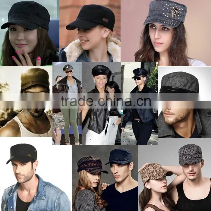 Fashion Army Cap Image Style Embroidery Green Wholesale Military Hat Cheap