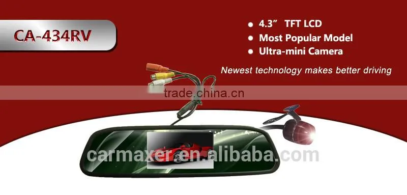 carmaxer manufacturer classic and popular 4.3inch hanging car mirror accessories