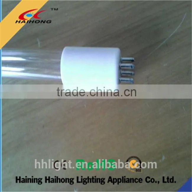 double-ended 185nm 254nm T5 quartz glass uv germicidal lamp