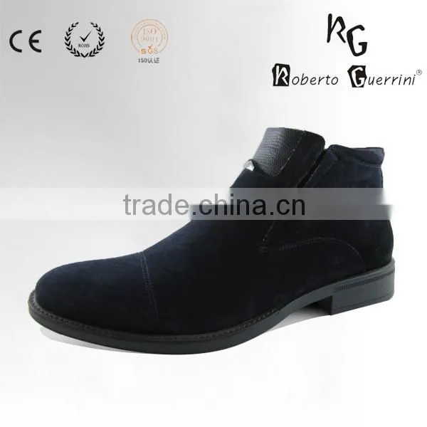 Upper Genuine Leather Outsole Latex Boots