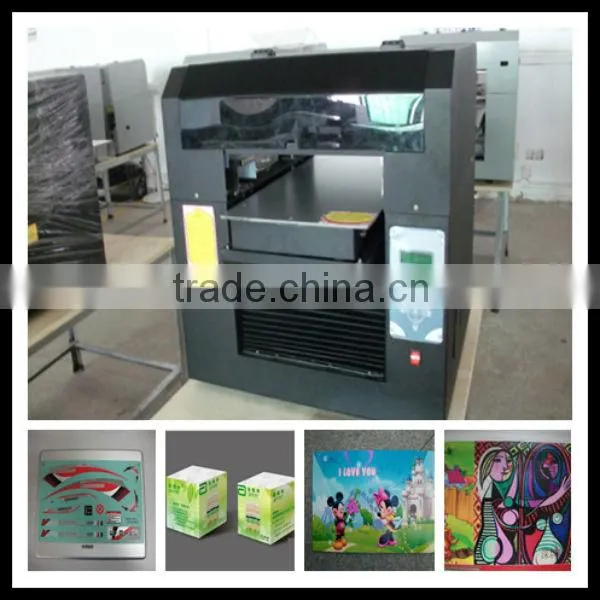 Digital plastic card printer ,inkjet plastic uv printer with high resolution
