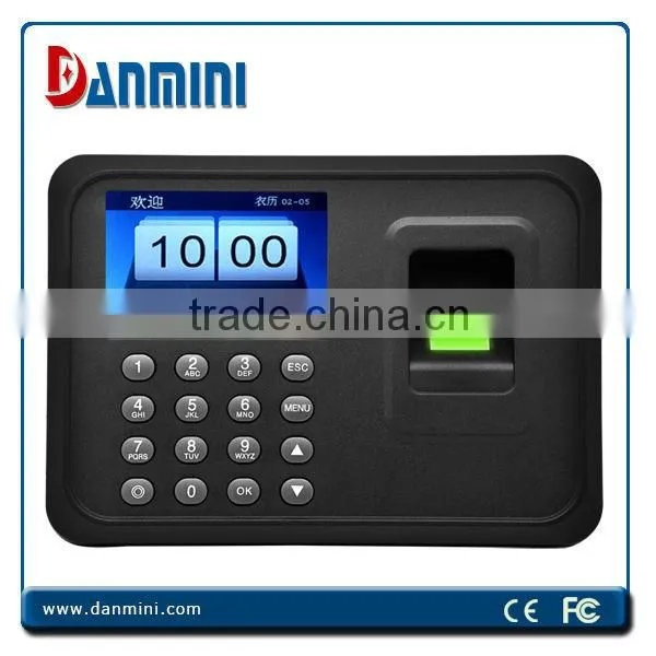 Cheapest Model fingerprint biometric time attendance system A6