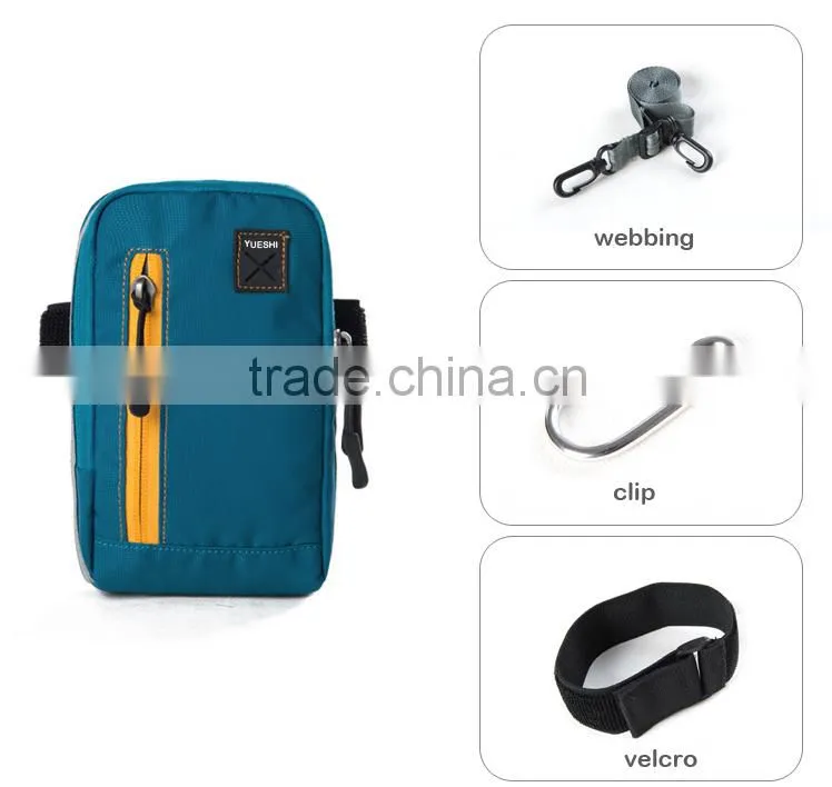 2015 Outdoor Nylon Sport Armband, Lightweight Running Bag