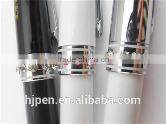 Cute Promotion Pen With Good Quality Crystal Metal Pen