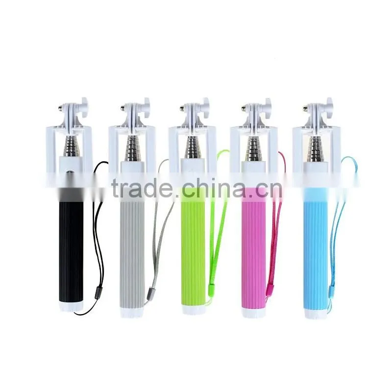 2015 most popular light weight improved design selfie stick with bluetooth