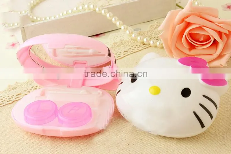 lovely hello kitty contact lenses box