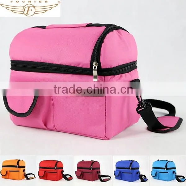 Hot selling solid color lunch bag cooler bag