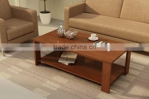 Lastest new design coffee table wooden tea table customized brand