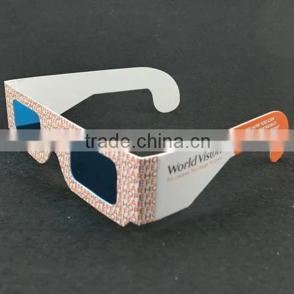 Wholesale custom Paper 3D sunglasses fashion sun glasses