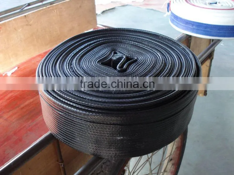 large diameter pvc lay flat irrigation hose