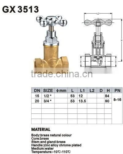 Brass Stop Valve