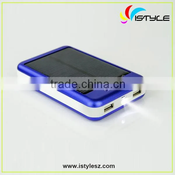 Shenzhen mobile power supply 10000mAh solar charger