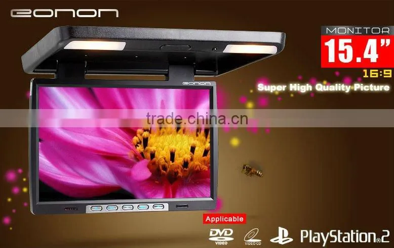 EONON E0323 15.4" Car Flip Down Monitor