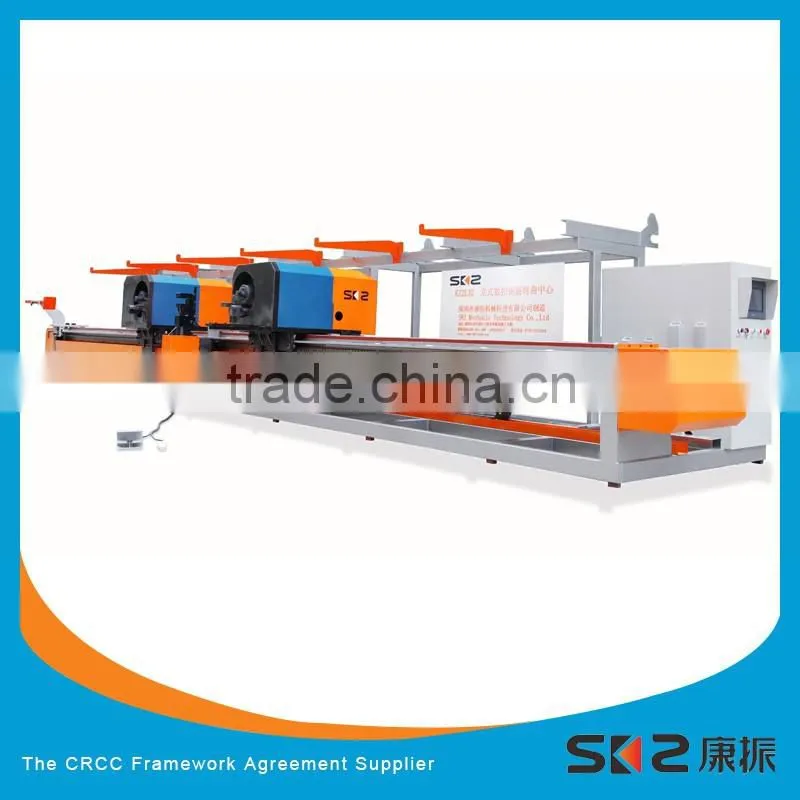 6-32mm fully automatic 4 directions rebar shaping center with two mobile bending units