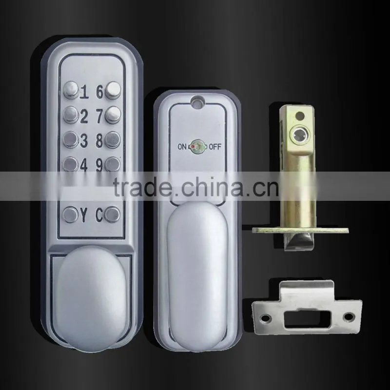 combination lock mechanical code door keyless door lock handle lock push button lock
