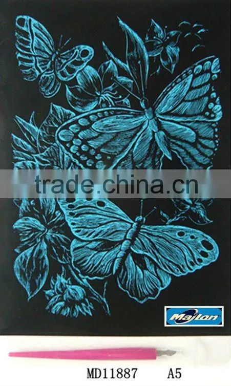 Engraving art/Engraving card/Scrap foil/foil card/foil art