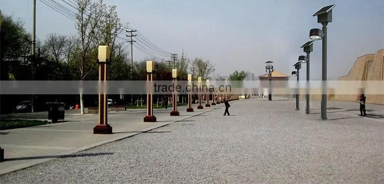 Electrostatic spraying processing no cable solar led light garden