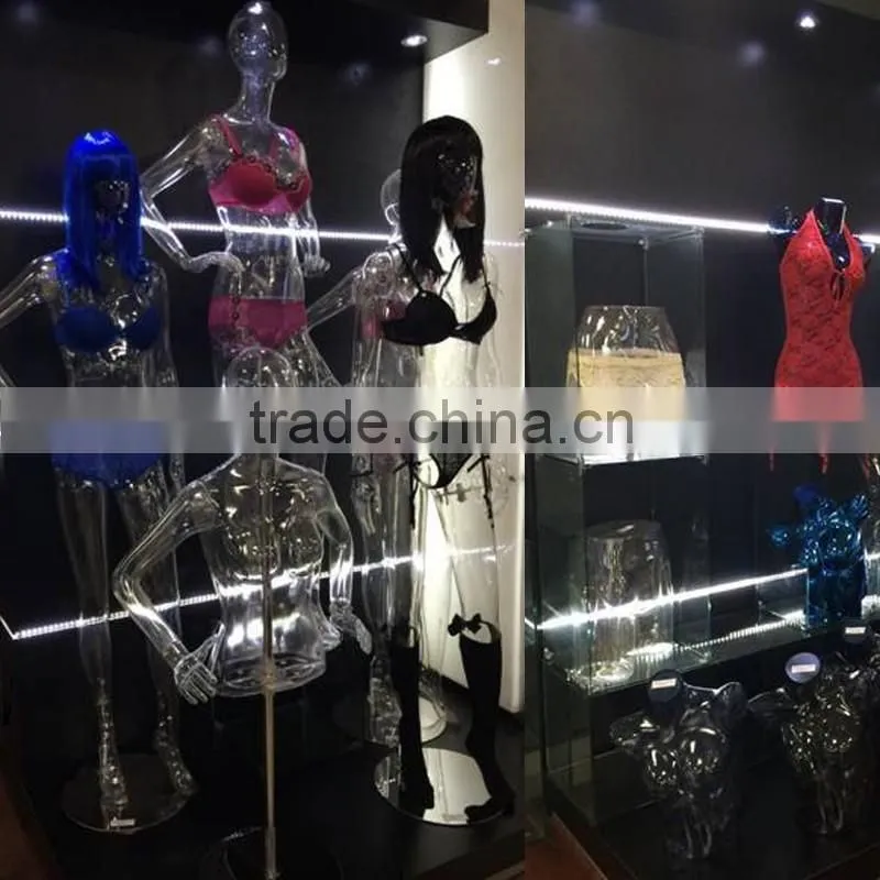 PC mannequin plastic mannequin transparent mannequin female mannequin