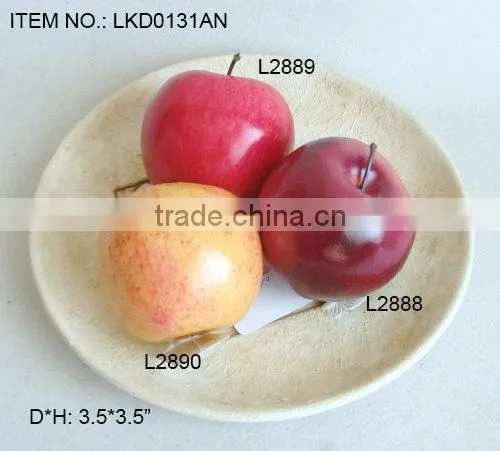 High quality new fake artificial apples real multi color for home decorations artificial fruits