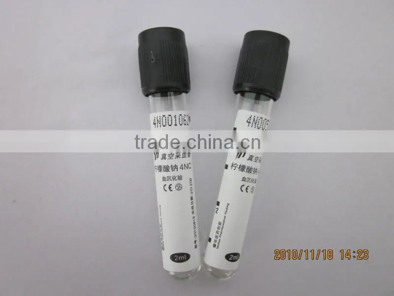 EDTA tube with EDTA 2K/3K additives