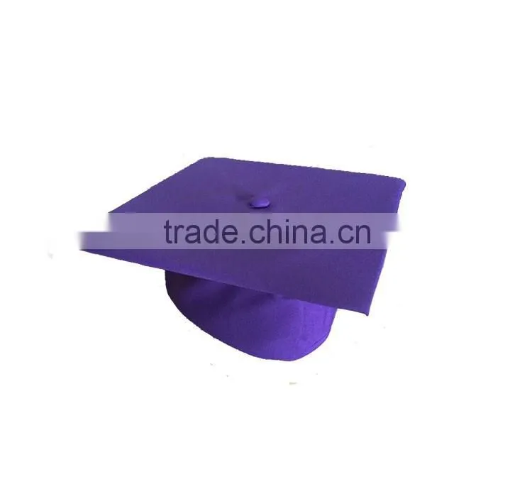Purple graduation gown child graduation gown