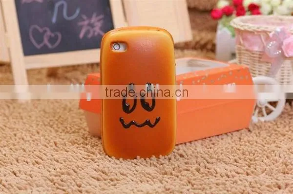The delicious food design silicone phone cases with all kinds of expressions