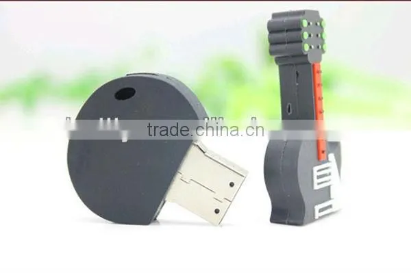 Fashion Guitar Design Silicone USB Cover