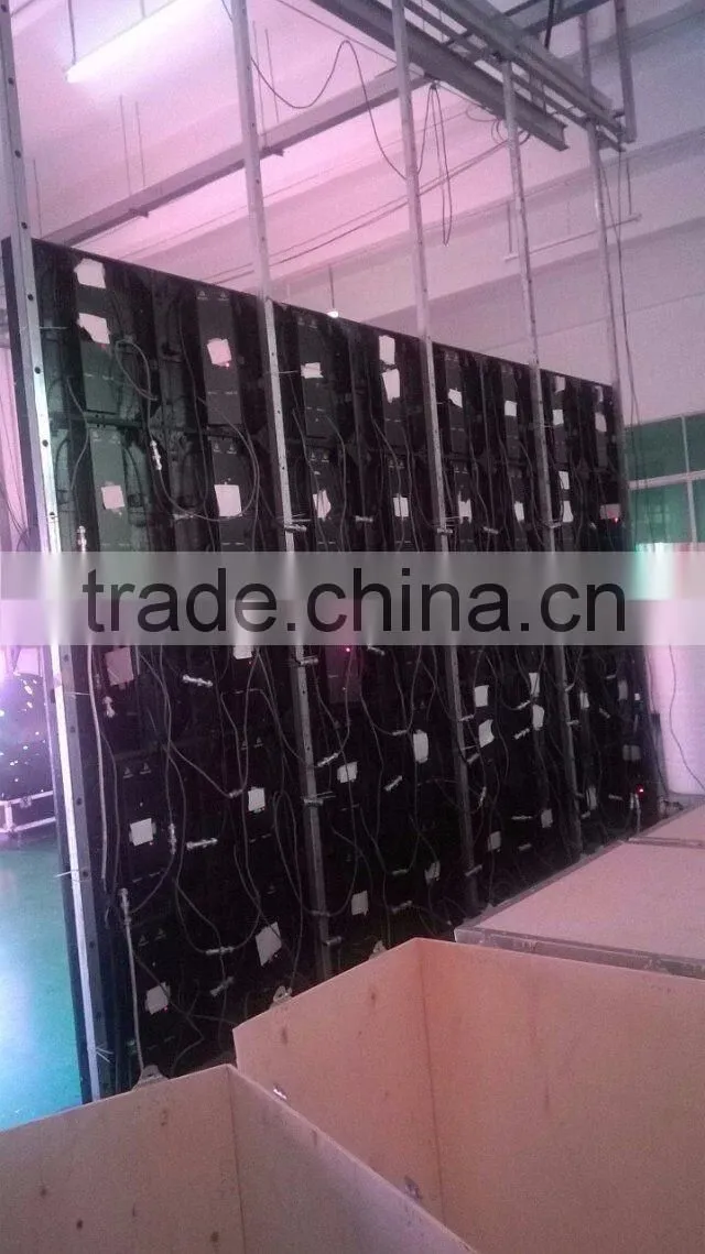 P3.91 led display 64x64dots 1/16 scan indoor advertising video screen/indoor rental led display