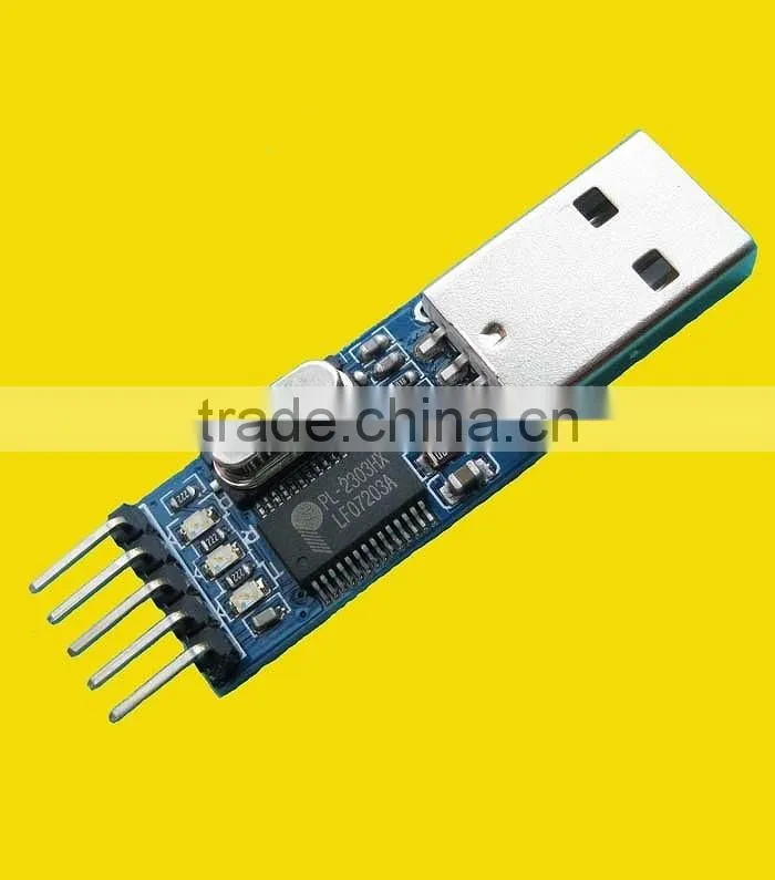 PL2303HX USB to RS232 TTL 5V Converter Adapter Module With 3 LED