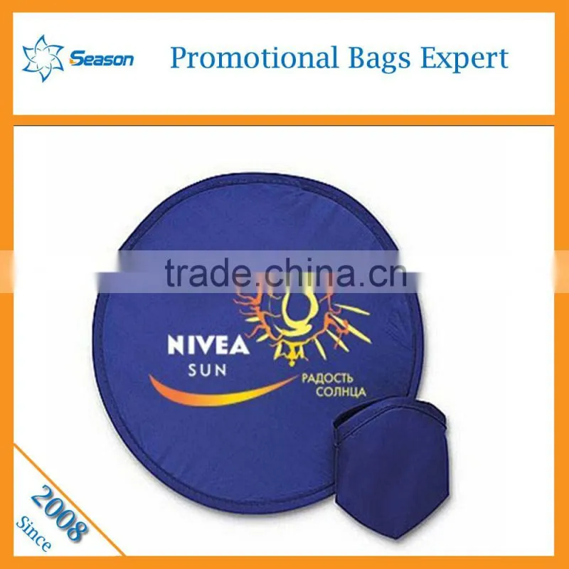 Wholesale foldable frisbee fan flying disc customised dog frisbee Outdoor Toys