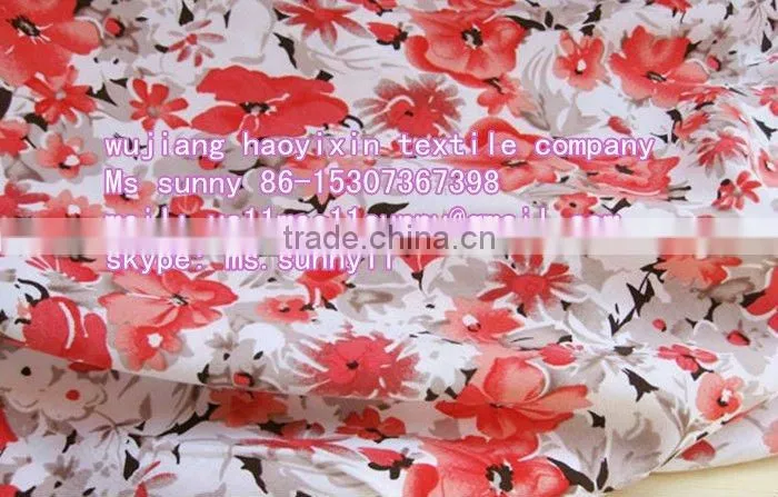 cotton printed fabric/ viscose printed fabric/ poplin fabric