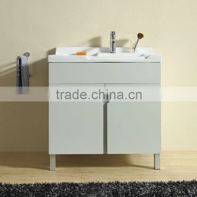 HM-C-12 Wall hung modern bathroom vanity cabinet