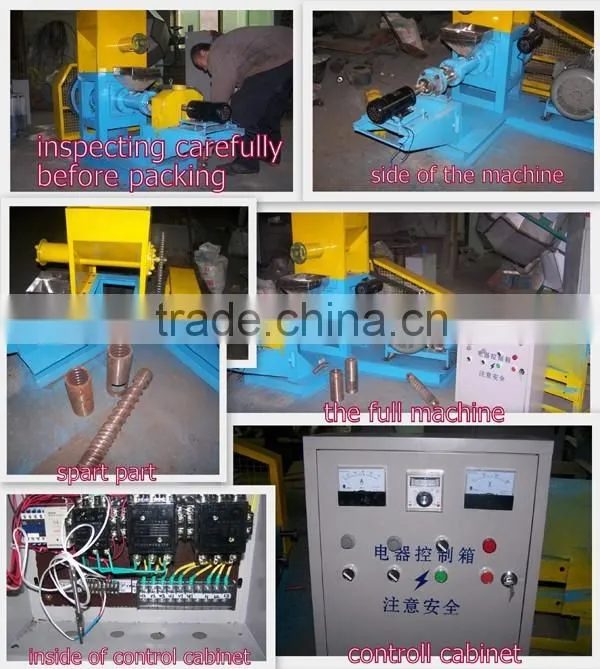 Hot selling animal feed machine/poultry feed pellet making machine/pet feed extruding machine