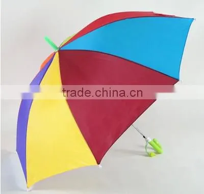 Take a whistle straight bone rainbow child's umbrella