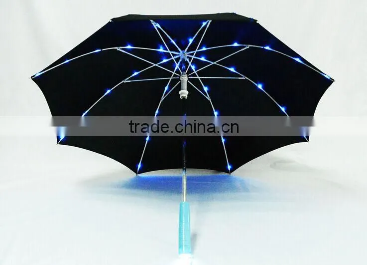 promotional fashion night lighting umbrella